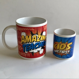 NEW Kids First Teacher‎ Cup Combo Set